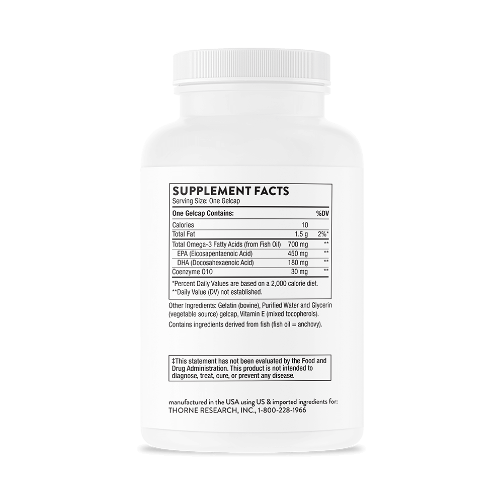 Omega-3 With CoQ10 90 Gelcaps