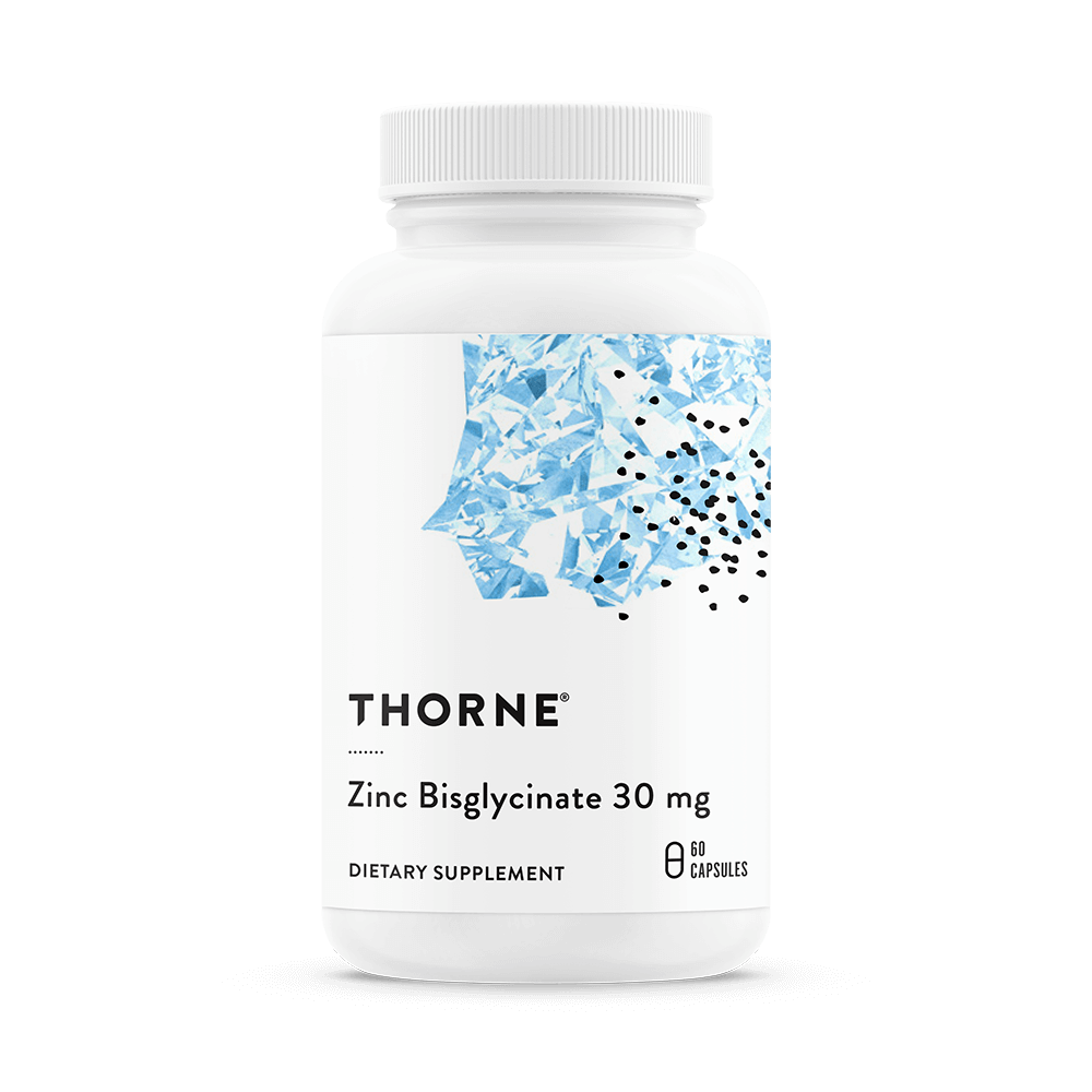 Zinc Bisglycinate 30mg 60 Capsules