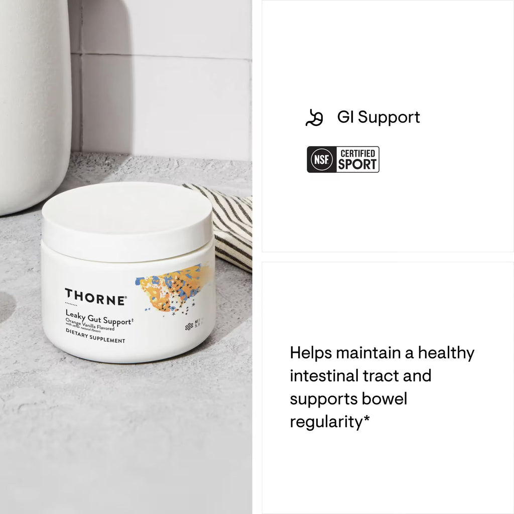 Leaky Gut Support 30 servings Orange Vanilla Flavored